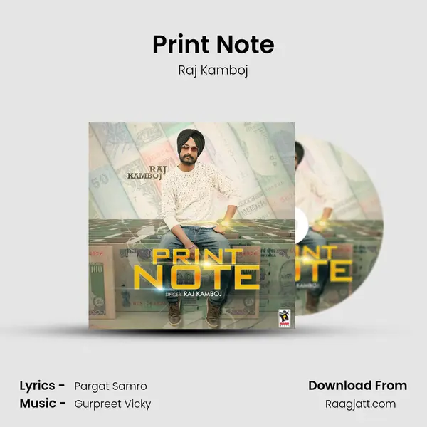 Print Note - Raj Kamboj album cover 