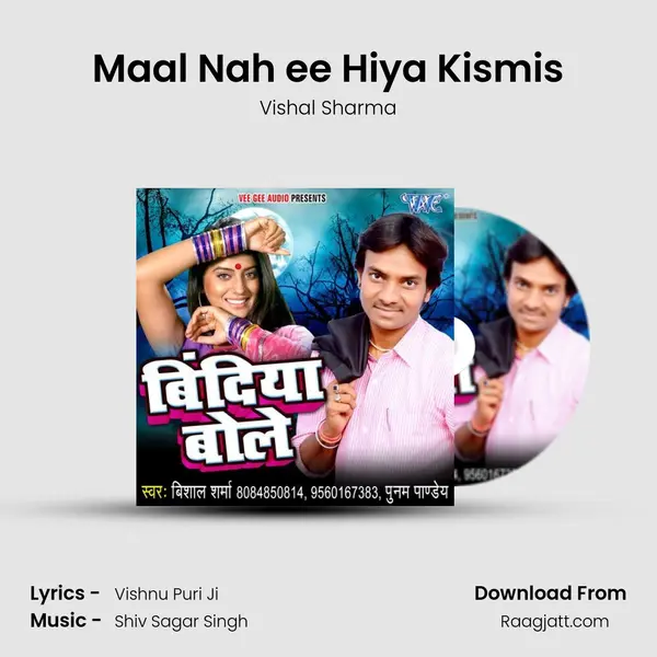 Maal Nah ee Hiya Kismis - Vishal Sharma album cover 