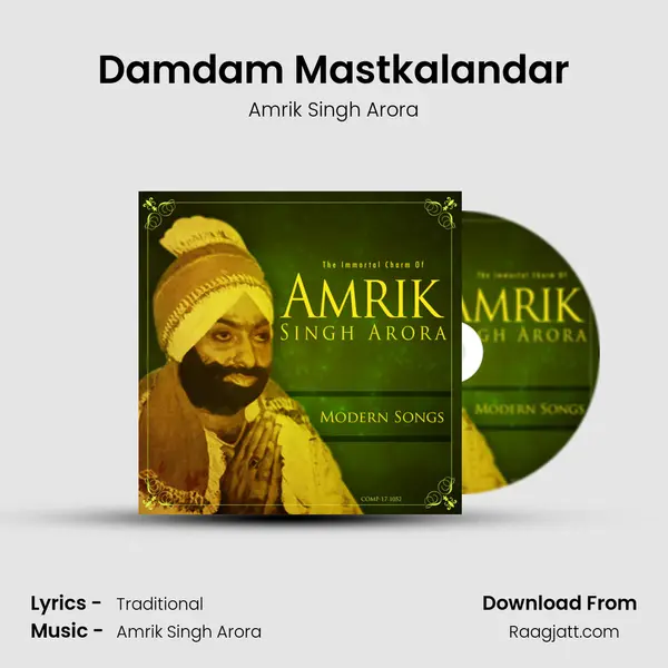 Damdam Mastkalandar - Amrik Singh Arora album cover 