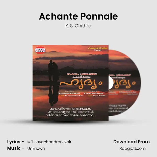 Achante Ponnale - K. S. Chithra album cover 