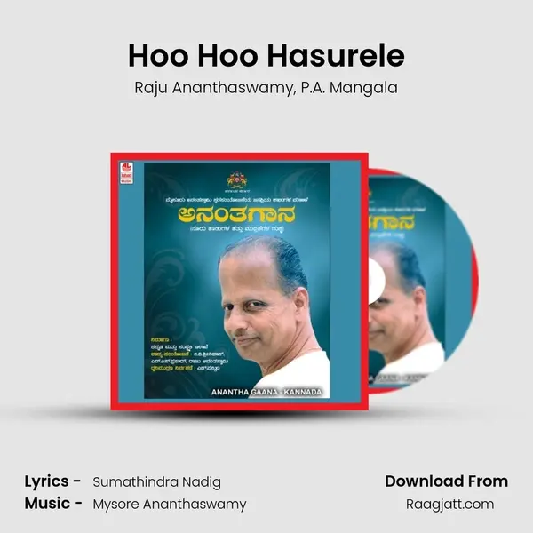 Hoo Hoo Hasurele - Raju Ananthaswamy album cover 