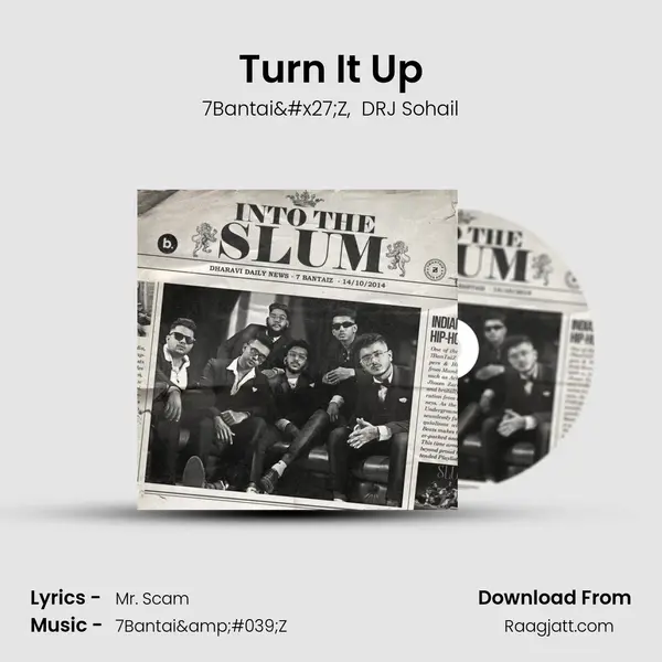 Turn It Up - 7Bantai'Z album cover 