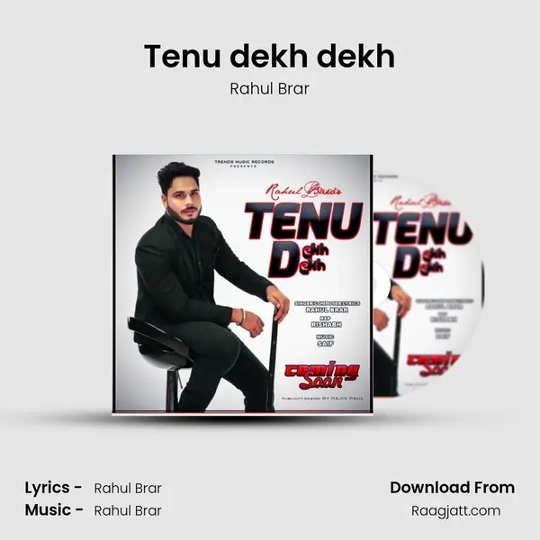 Tenu dekh dekh - Rahul Brar album cover 