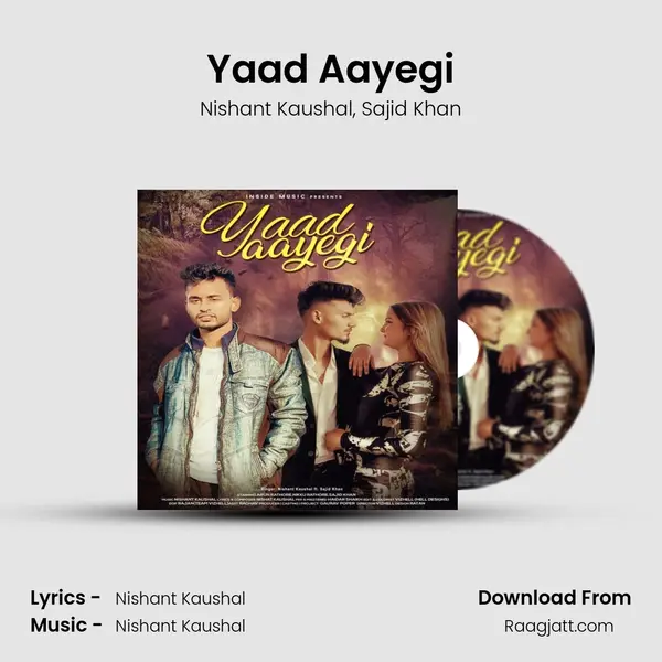 Yaad Aayegi - Nishant Kaushal album cover 