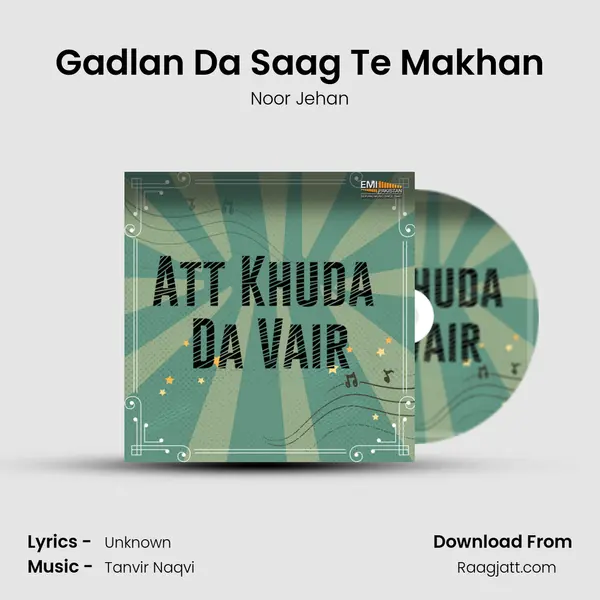 Gadlan Da Saag Te Makhan - Noor Jehan album cover 