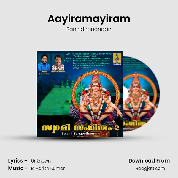 Aayiramayiram - Sannidhanandan album cover 