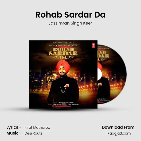 Rohab Sardar Da - Jassimran Singh Keer album cover 