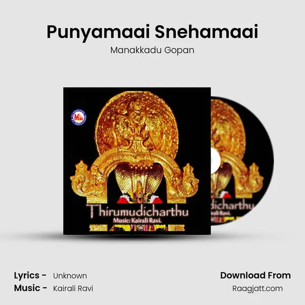 Punyamaai Snehamaai - Manakkadu Gopan album cover 