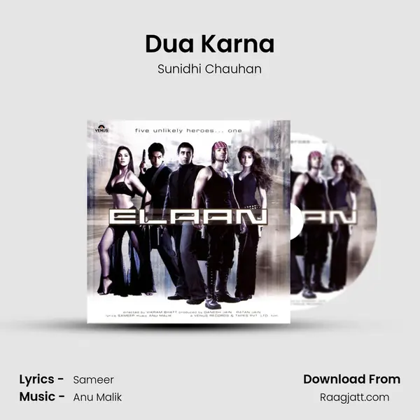 Dua Karna - Sunidhi Chauhan album cover 