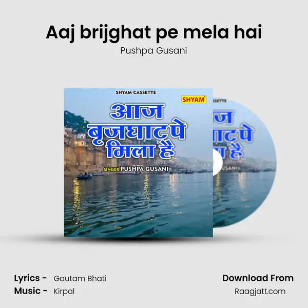 Aaj brijghat pe mela hai - Pushpa Gusani album cover 