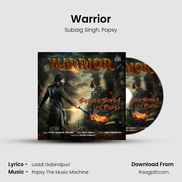 Warrior - Subaig Singh album cover 