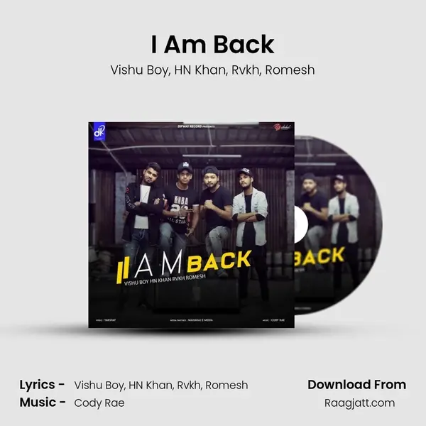 I Am Back - Vishu Boy album cover 