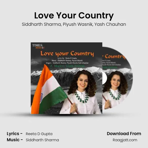 Love Your Country - Siddharth Sharma album cover 