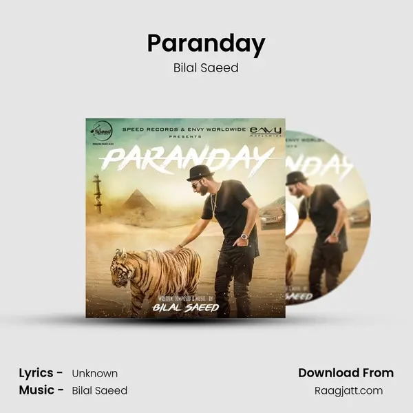 Paranday - Bilal Saeed album cover 