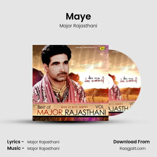 Maye - Major Rajasthani album cover 