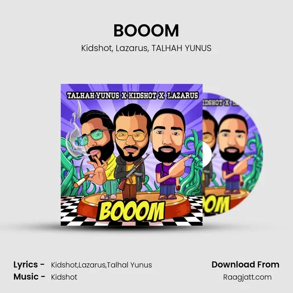 BOOOM - Kidshot album cover 