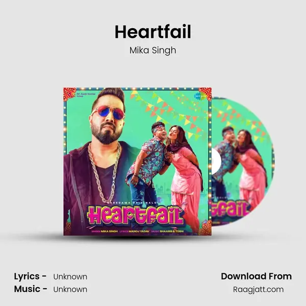 Heartfail - Mika Singh album cover 