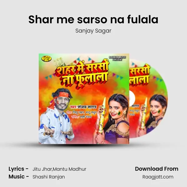 Shar me sarso na fulala - Sanjay Sagar album cover 