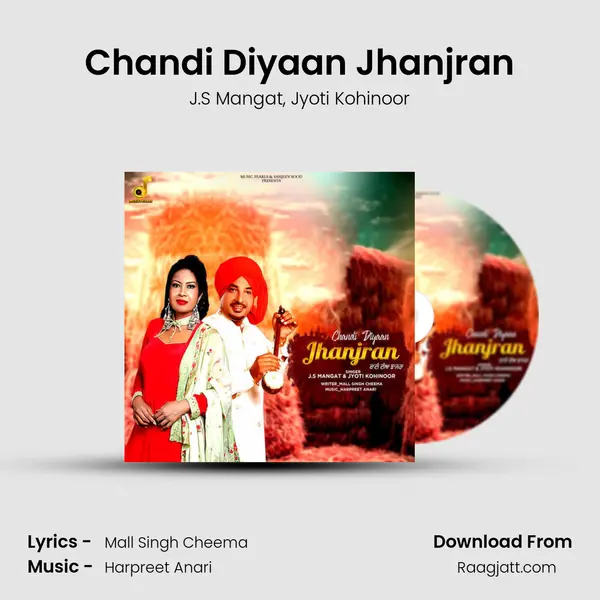 Chandi Diyaan Jhanjran - J.S Mangat album cover 