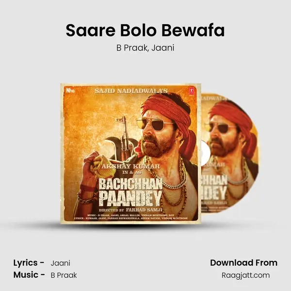 Saare Bolo Bewafa - B Praak album cover 