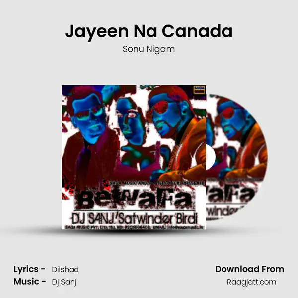 Jayeen Na Canada - Sonu Nigam album cover 