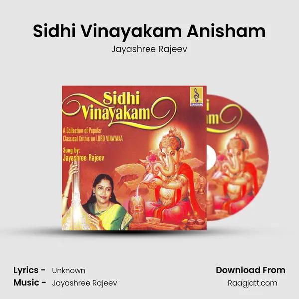 Sidhi Vinayakam Anisham - Jayashree Rajeev album cover 