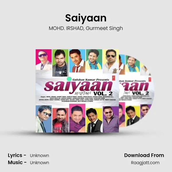 Saiyaan - MOHD. IRSHAD album cover 