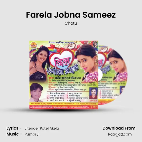 Farela Jobna Sameez - Chotu album cover 