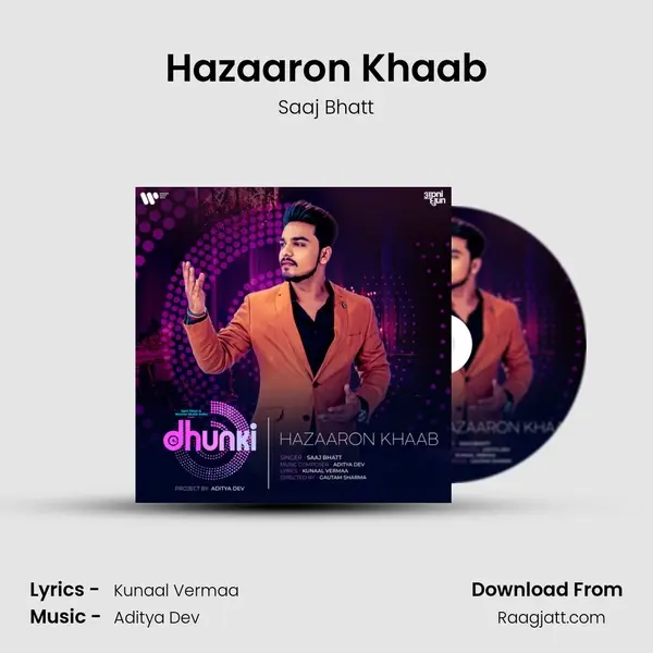 Hazaaron Khaab - Saaj Bhatt album cover 