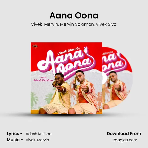 Aana Oona - Vivek-Mervin album cover 