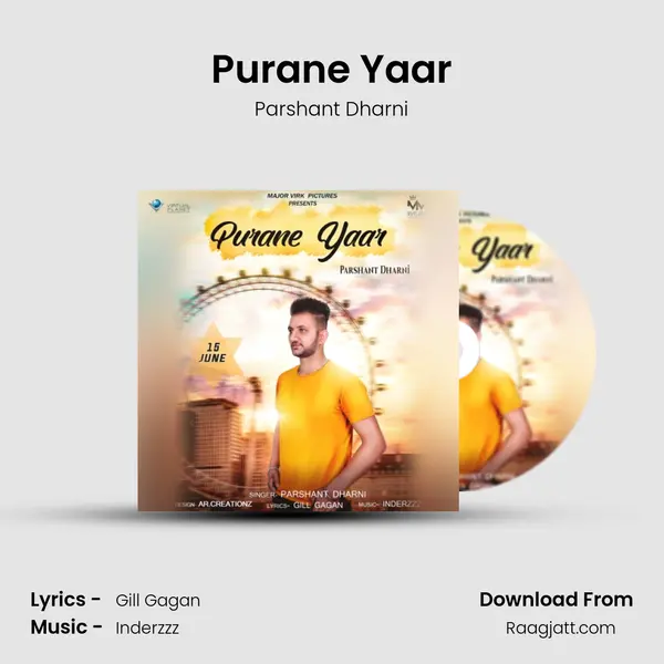 Purane Yaar - Parshant Dharni album cover 