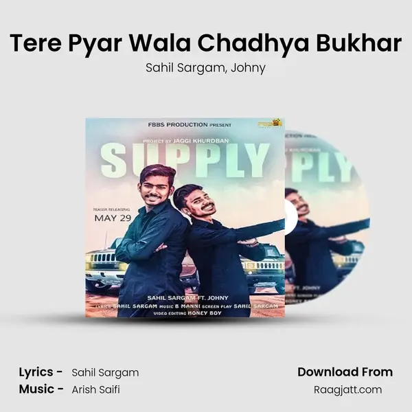 Tere Pyar Wala Chadhya Bukhar - Sahil Sargam album cover 