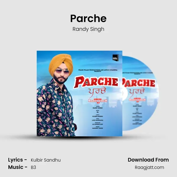 Parche - Randy Singh album cover 