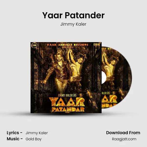 Yaar Patander - Jimmy Kaler album cover 