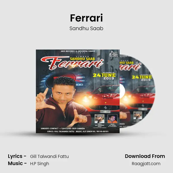 Ferrari - Sandhu Saab album cover 