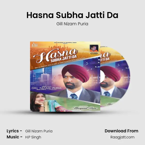 Hasna Subha Jatti Da - Gill Nizam Puria album cover 