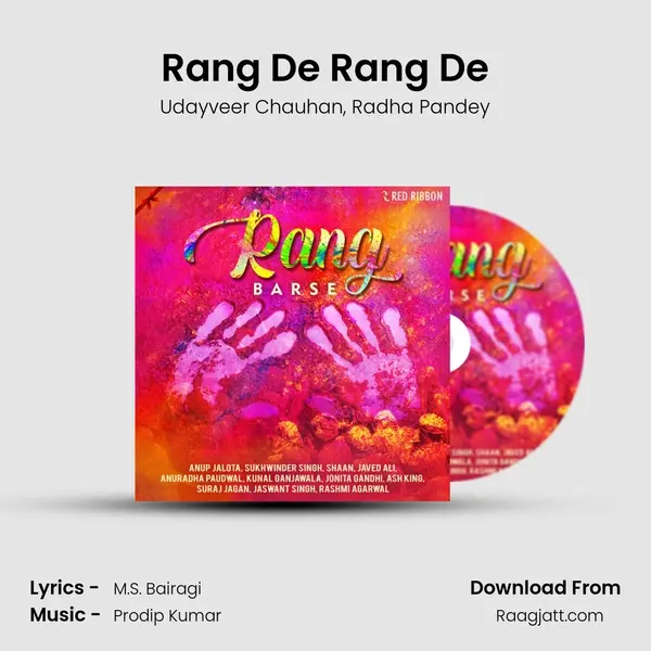 Rang De Rang De - Udayveer Chauhan album cover 