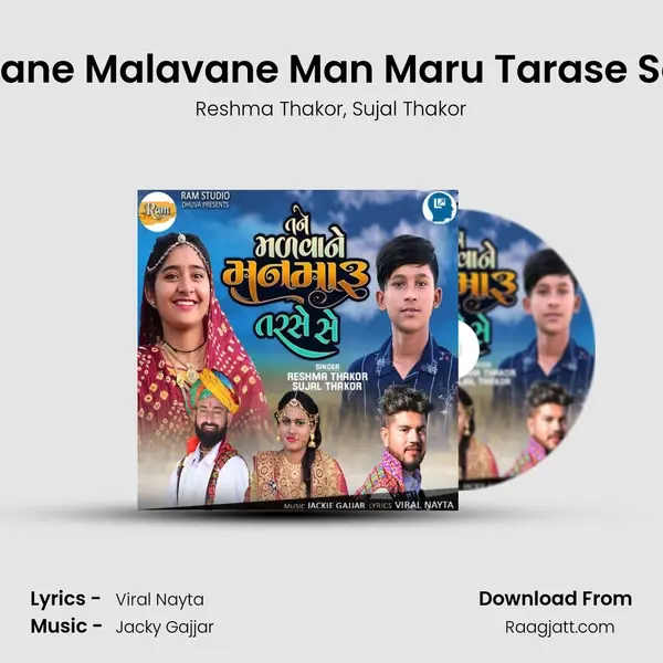 Tane Malavane Man Maru Tarase Se - Reshma Thakor album cover 