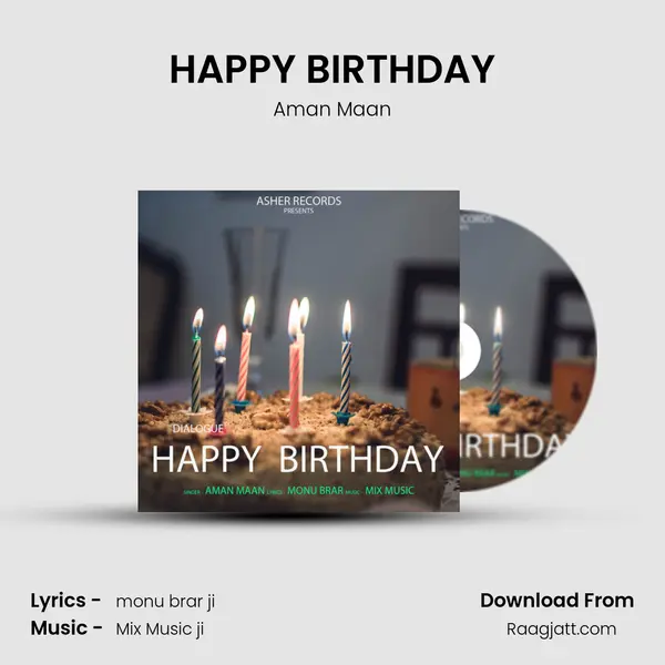 HAPPY BIRTHDAY - Aman Maan album cover 