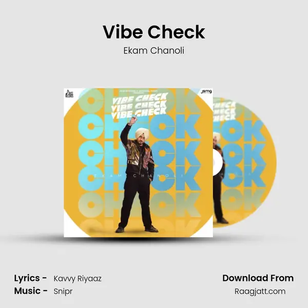 Vibe Check - Ekam Chanoli album cover 