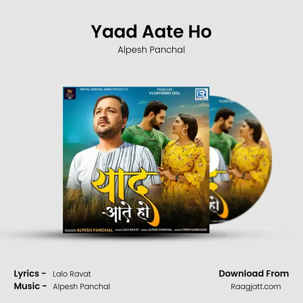 Yaad Aate Ho - Alpesh Panchal album cover 