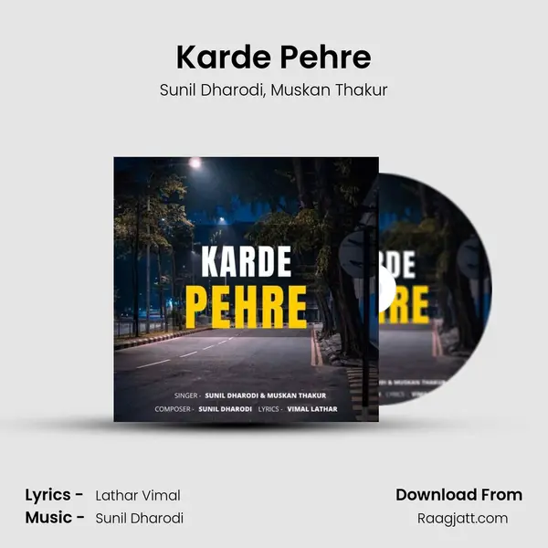 Karde Pehre - Sunil Dharodi album cover 