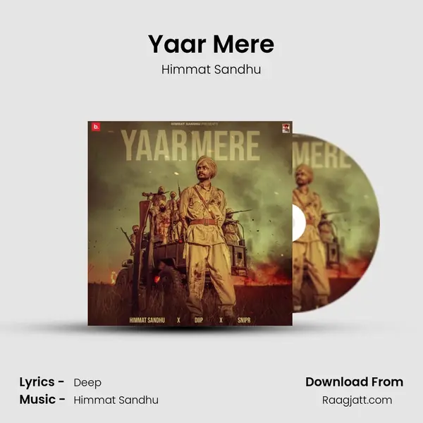 Yaar Mere - Himmat Sandhu album cover 