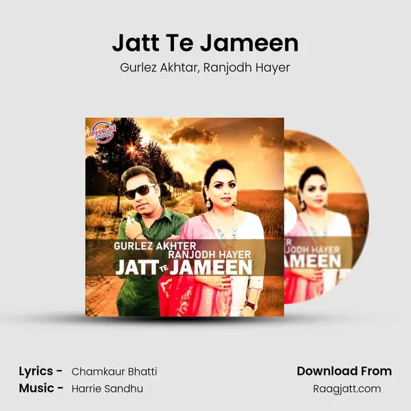 Jatt Te Jameen - Gurlez Akhtar album cover 