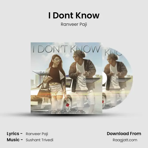 I Don't Know - Ranveer Paji album cover 