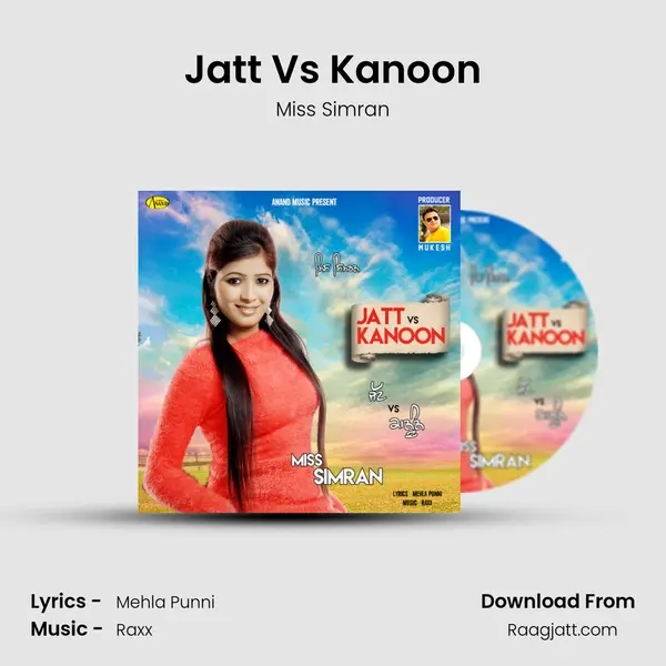 Jatt Vs Kanoon - Miss Simran album cover 