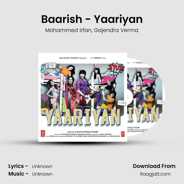 Baarish - Yaariyan - Mohammed Irfan album cover 