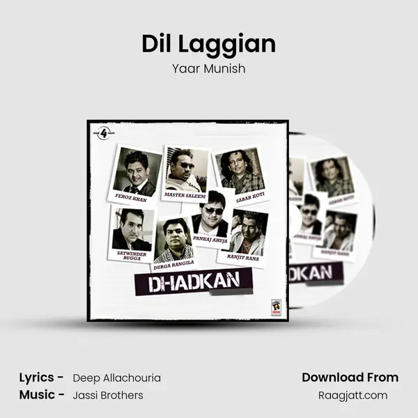 Dil Laggian - Yaar Munish album cover 