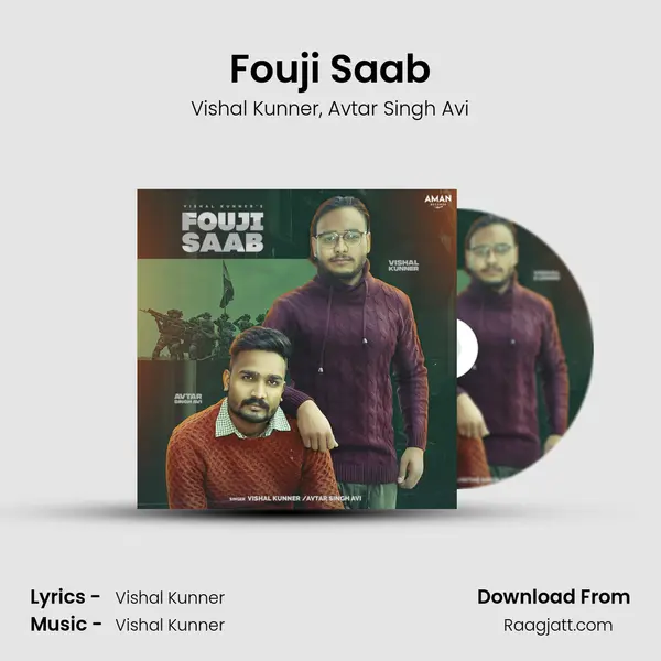 Fouji Saab - Vishal Kunner album cover 