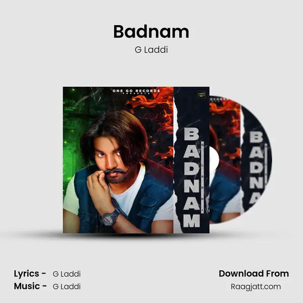 Badnam - G Laddi album cover 